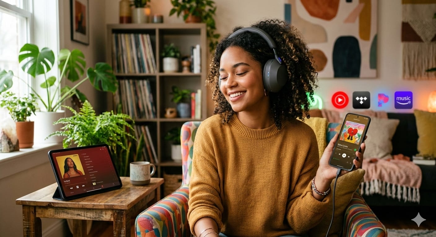 Canada Worldwide Streaming Music Services